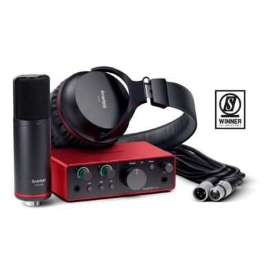 Focusrite Scarlett4 Solo Pack