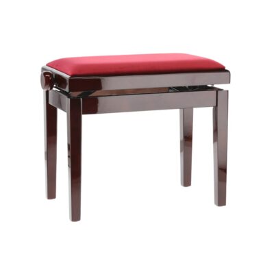 Banquette piano Deluxe - Acajou brillant