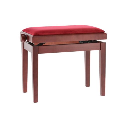 Banquette piano Deluxe - Acajou mat