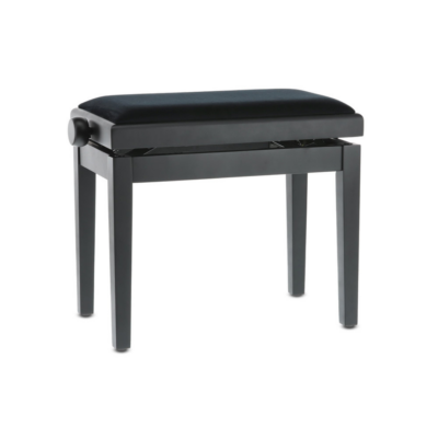 Banquette piano Deluxe - Noir mat