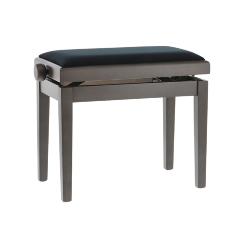 Banquette piano Deluxe - Noyer foncé